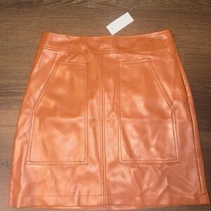 NWT LOFT Tan Skirt